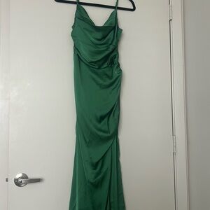 Elegant Green Evening Gown